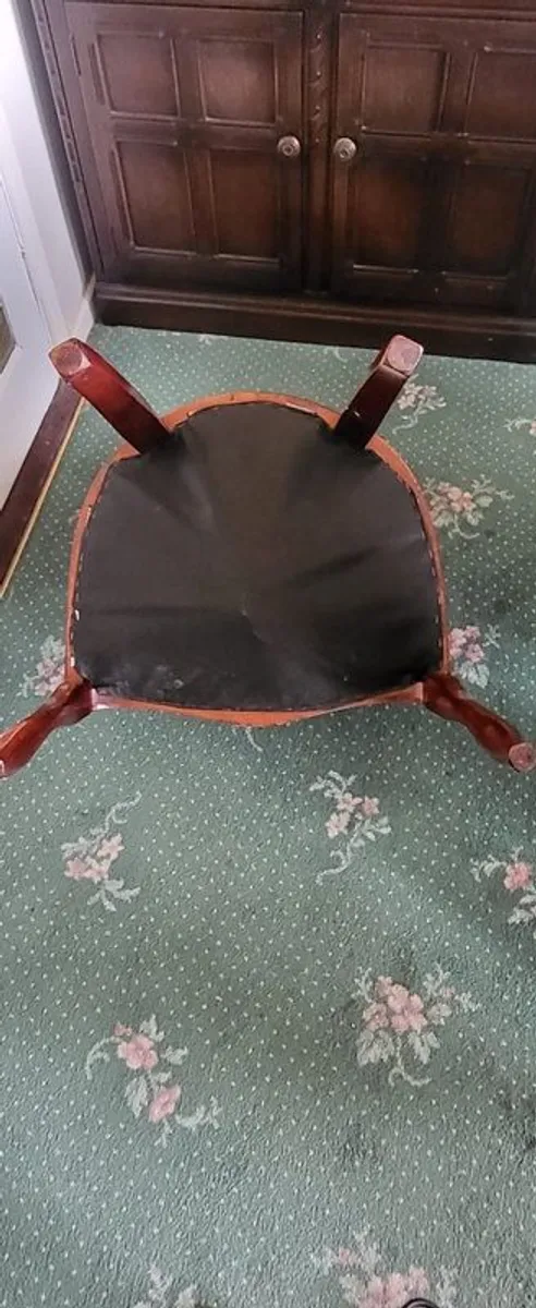 Vintage Style Dining Table and 6 Chairs - Image 4