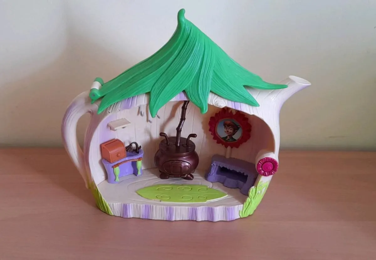 Disney Fairy Tinkerbelle Teapot House - Image 1