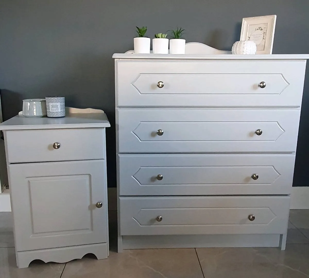 Chest of Drawers and Locker - Image 1
