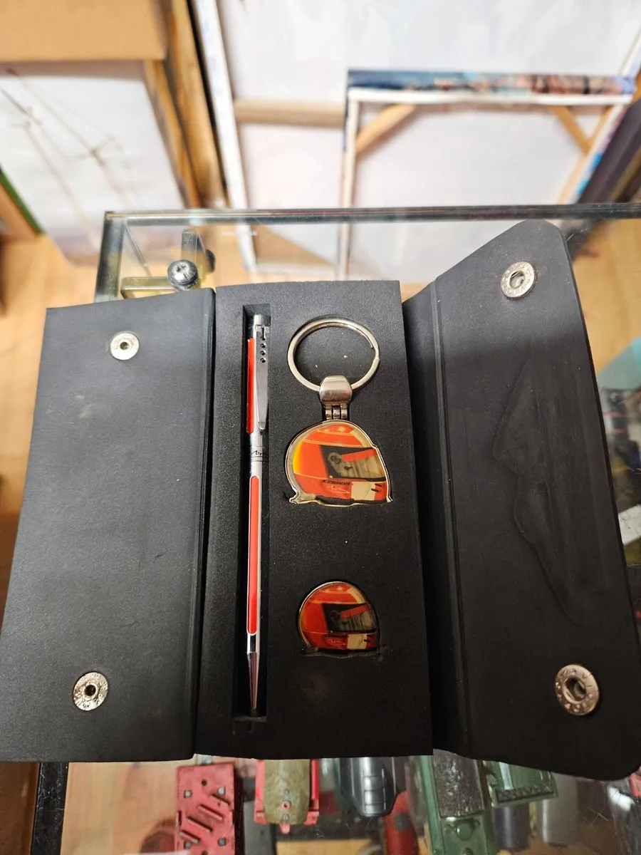 Ferrari Michael Schumacher Pen Key Ring Set - Image 1