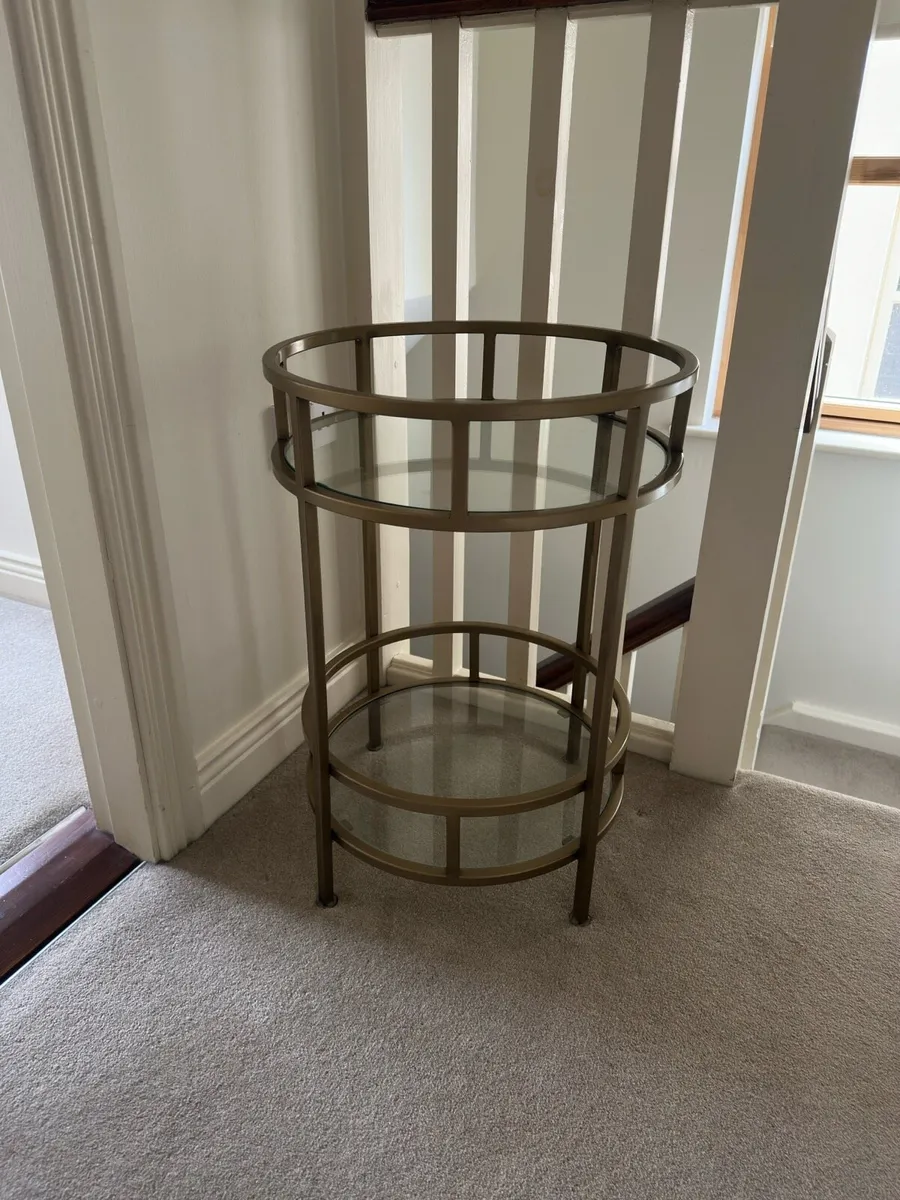 Gold drinks tray - Image 2