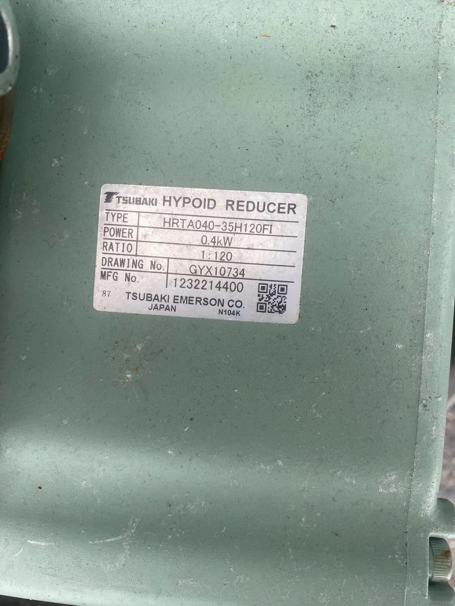 Wheelchair lift motor + gearbox 1:120 - Image 4