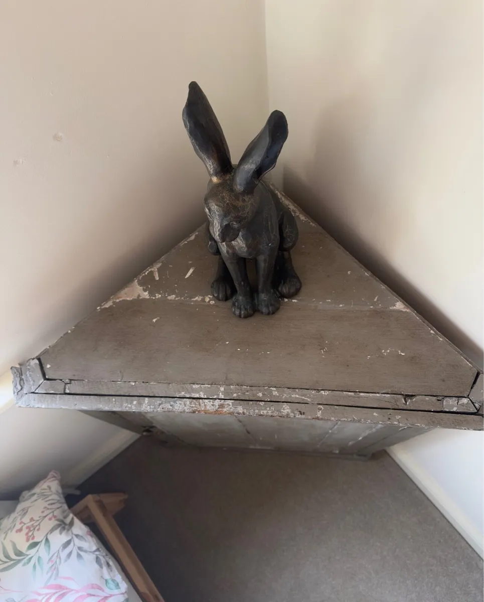 Rustic corner cabinet - Image 2