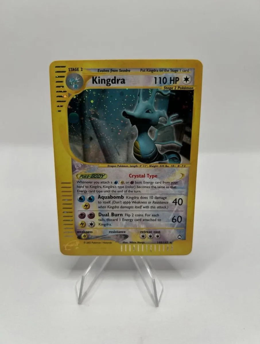 148/147 Aquapolis Crystal Holo Rare - NM - Image 1