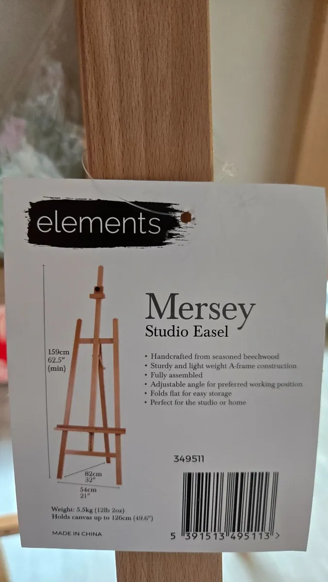 Elements Mersey Studio Easel - Image 1