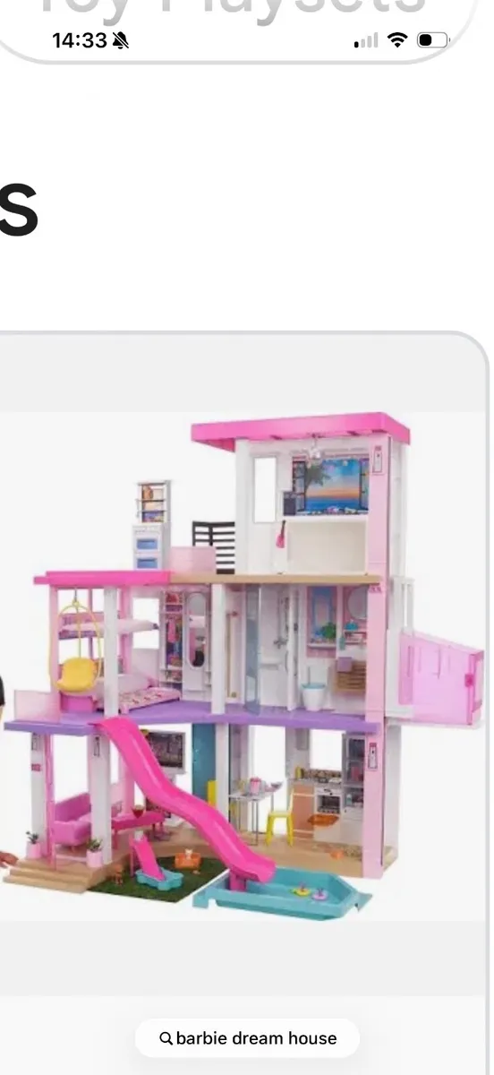 Toys  Barbie dream house