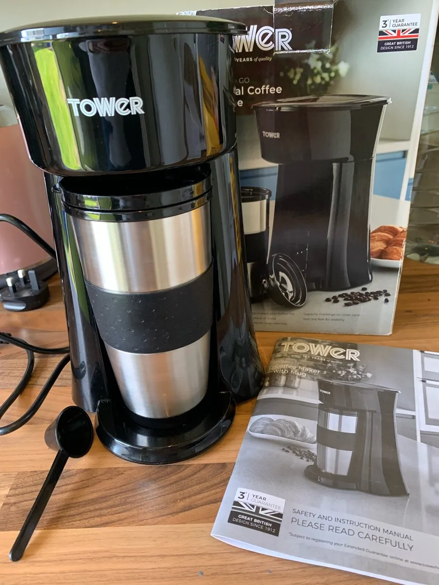 Coffee Maker With Travel Mug