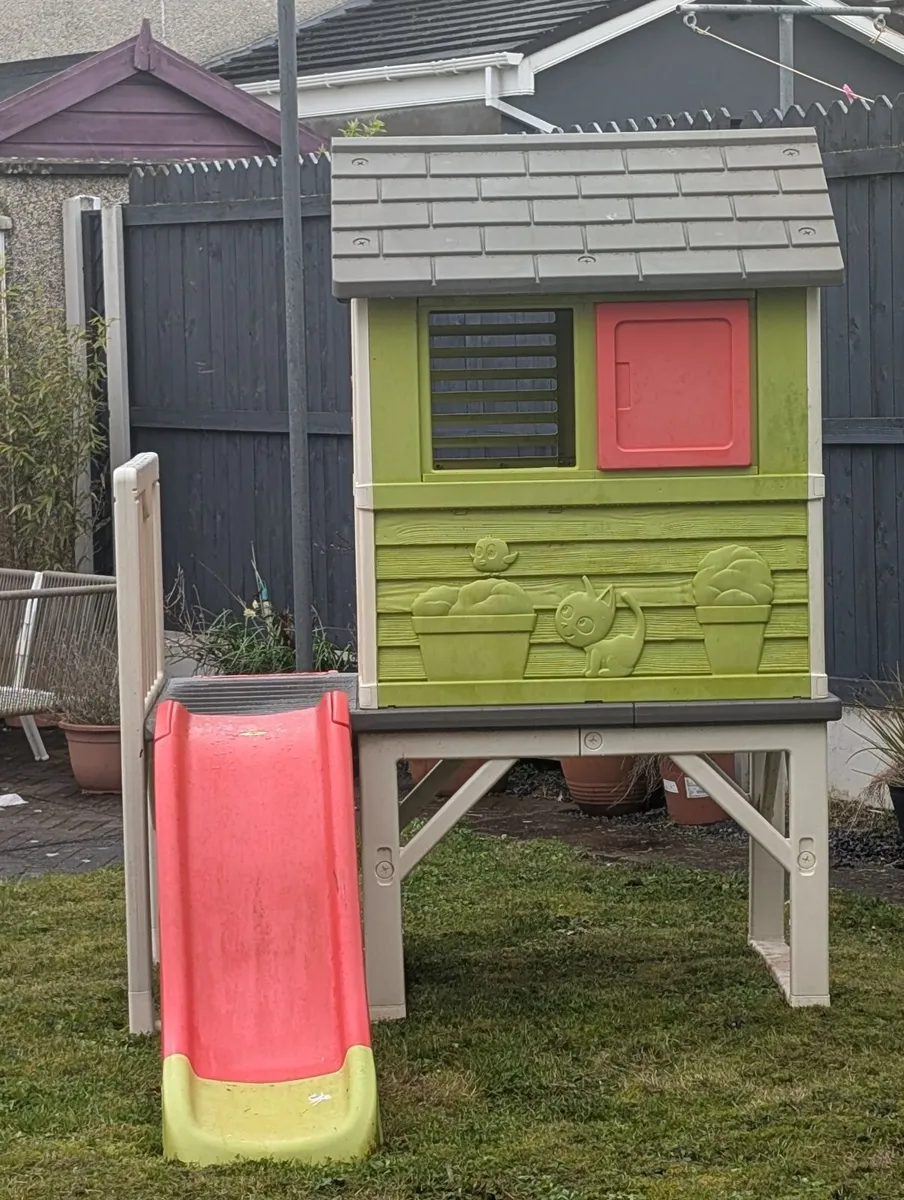 Smoby Kids playhouse on stilts - Image 1