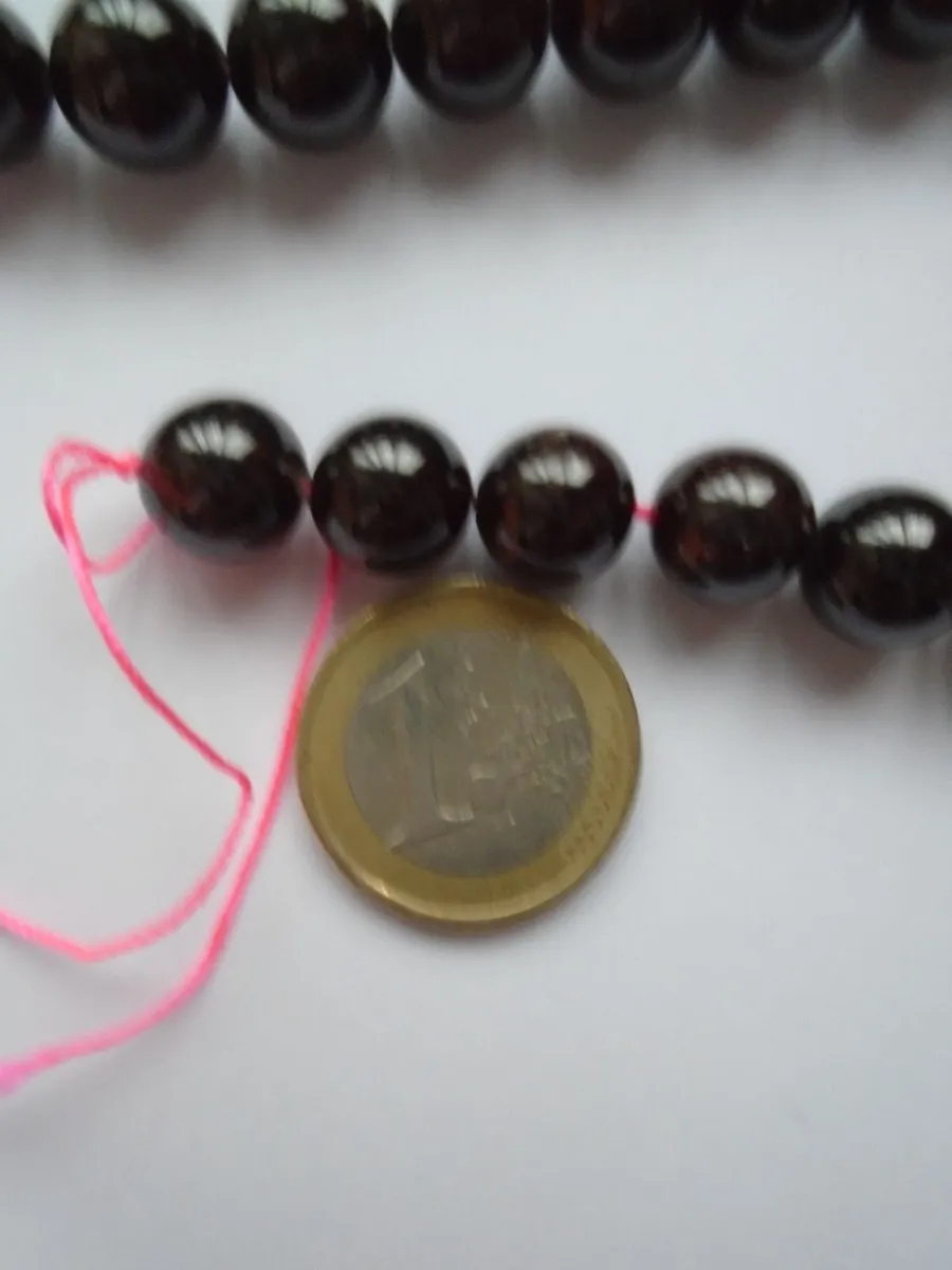 Garnet beads, Jewellery making supplies.Gemstones - Image 2