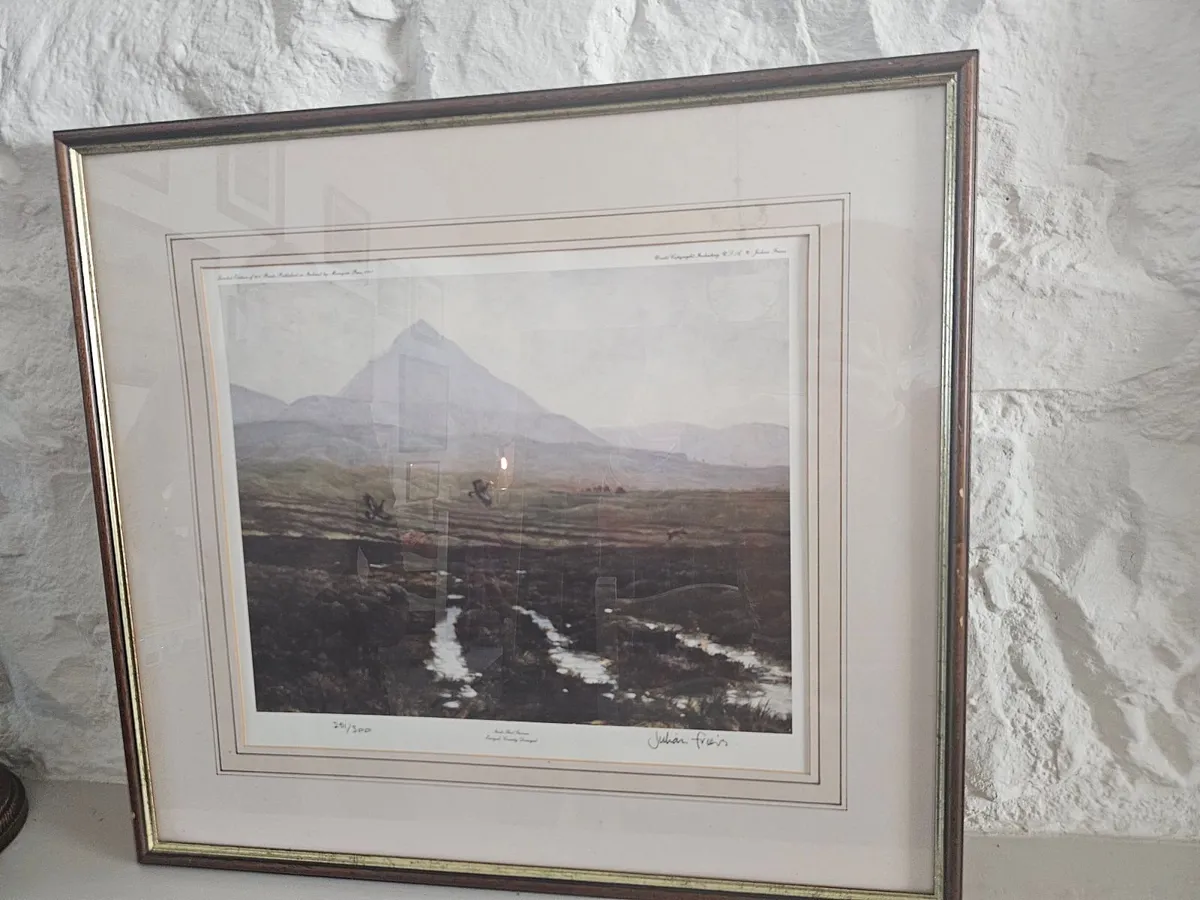 Red Grouse Print Limited Edition by Julian Friers - Image 1