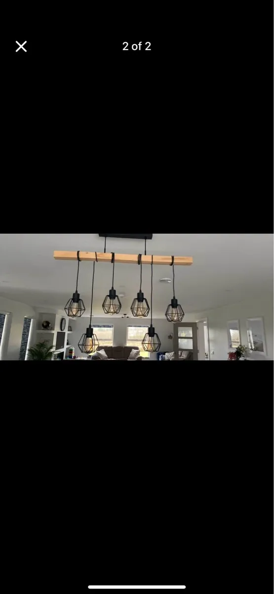 6 pendant roof lighf - Image 2