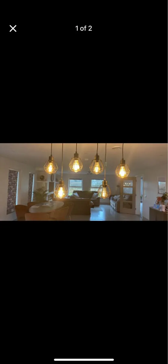 6 pendant roof lighf - Image 1