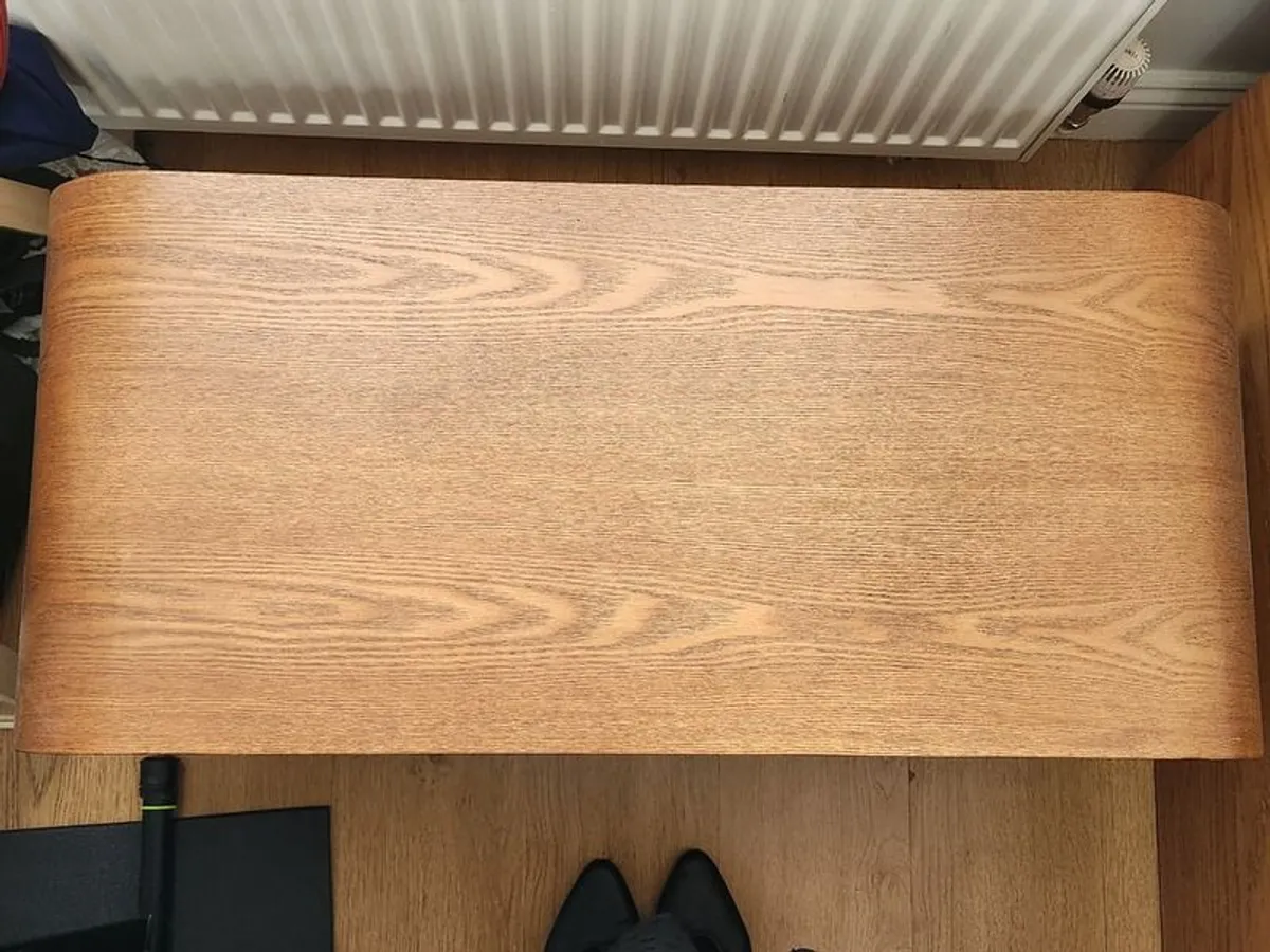 TV Stand Mid Century Walnut - Image 4