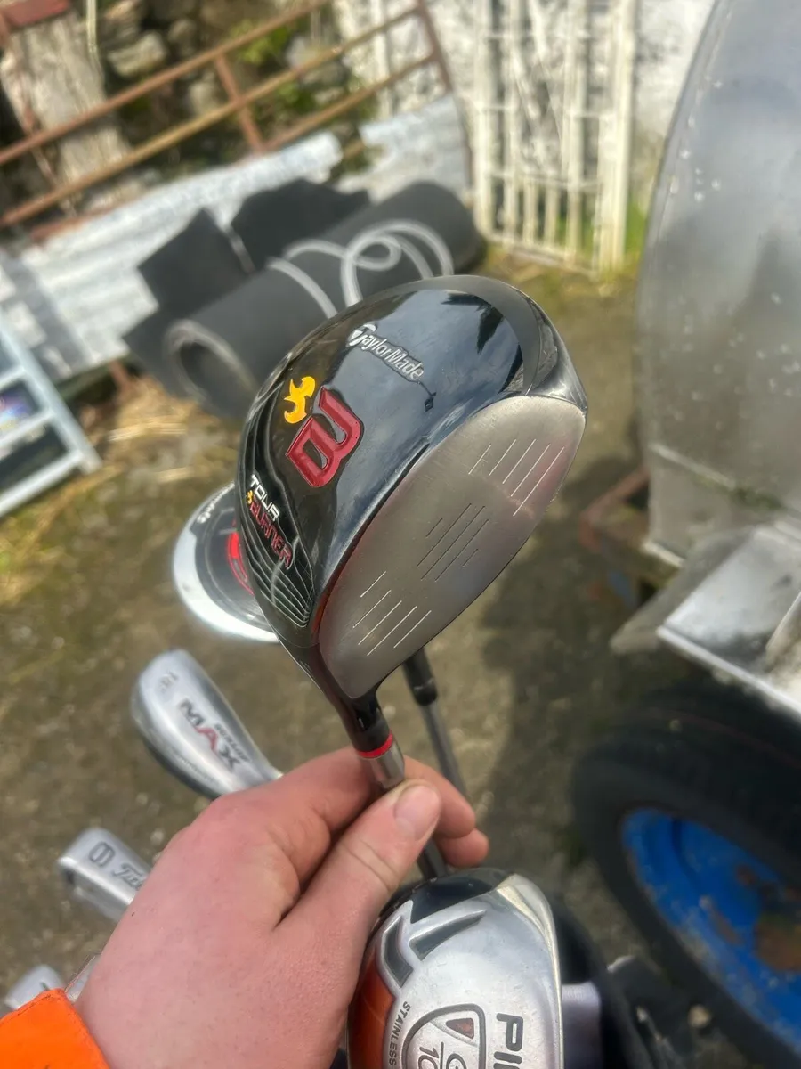 Golf Clubs and Bag - Image 3