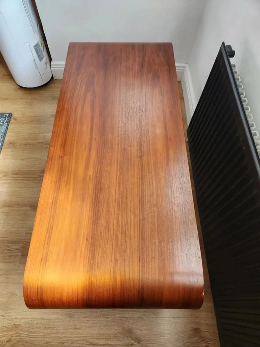 Mid Century Coffee Table Walnut - Image 2