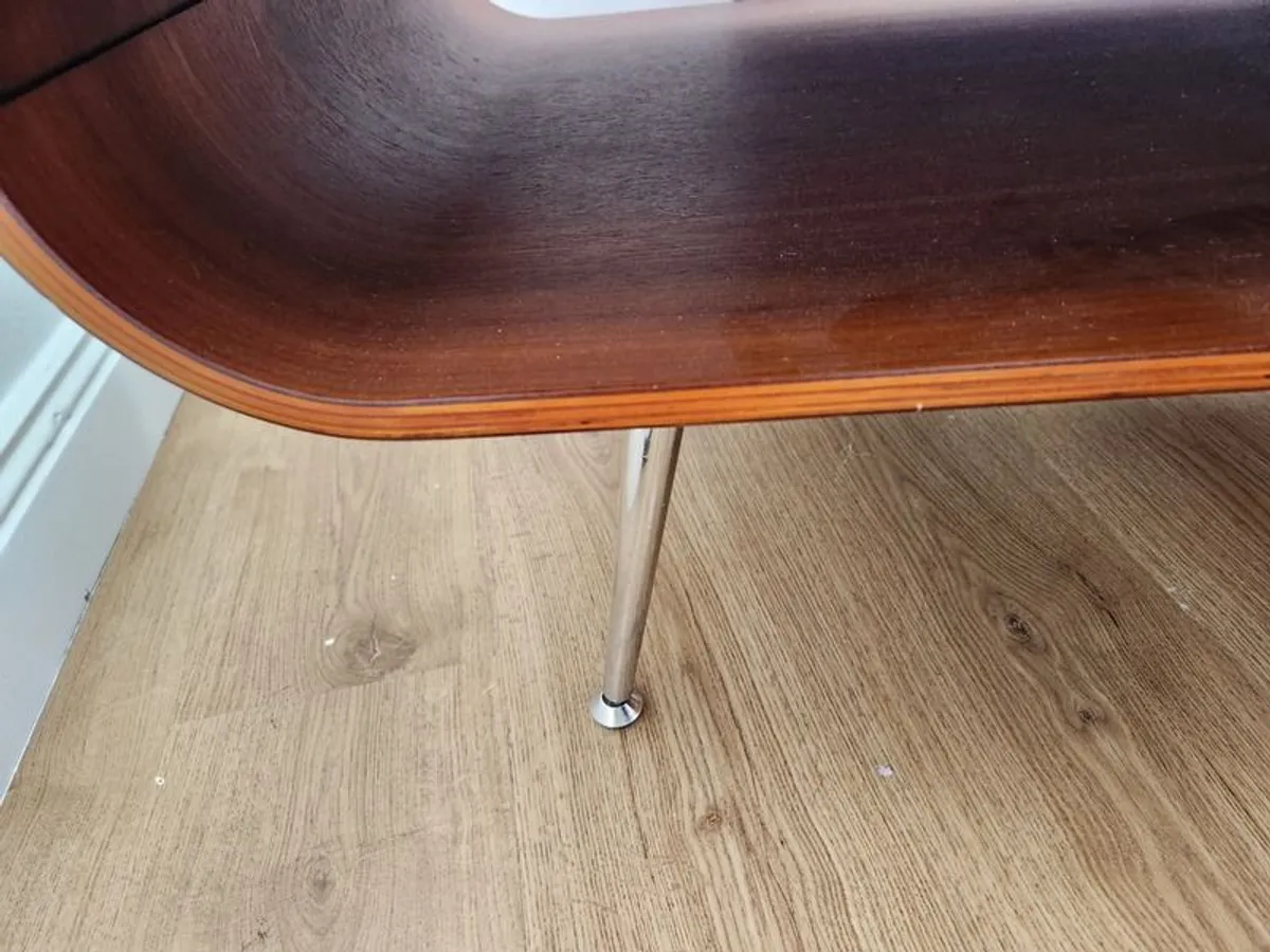 Mid Century Coffee Table Walnut - Image 4