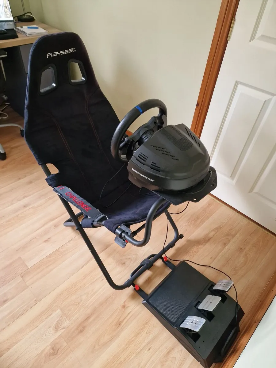 Ready Sim Racing Setup T300RS + Playseat - Image 1