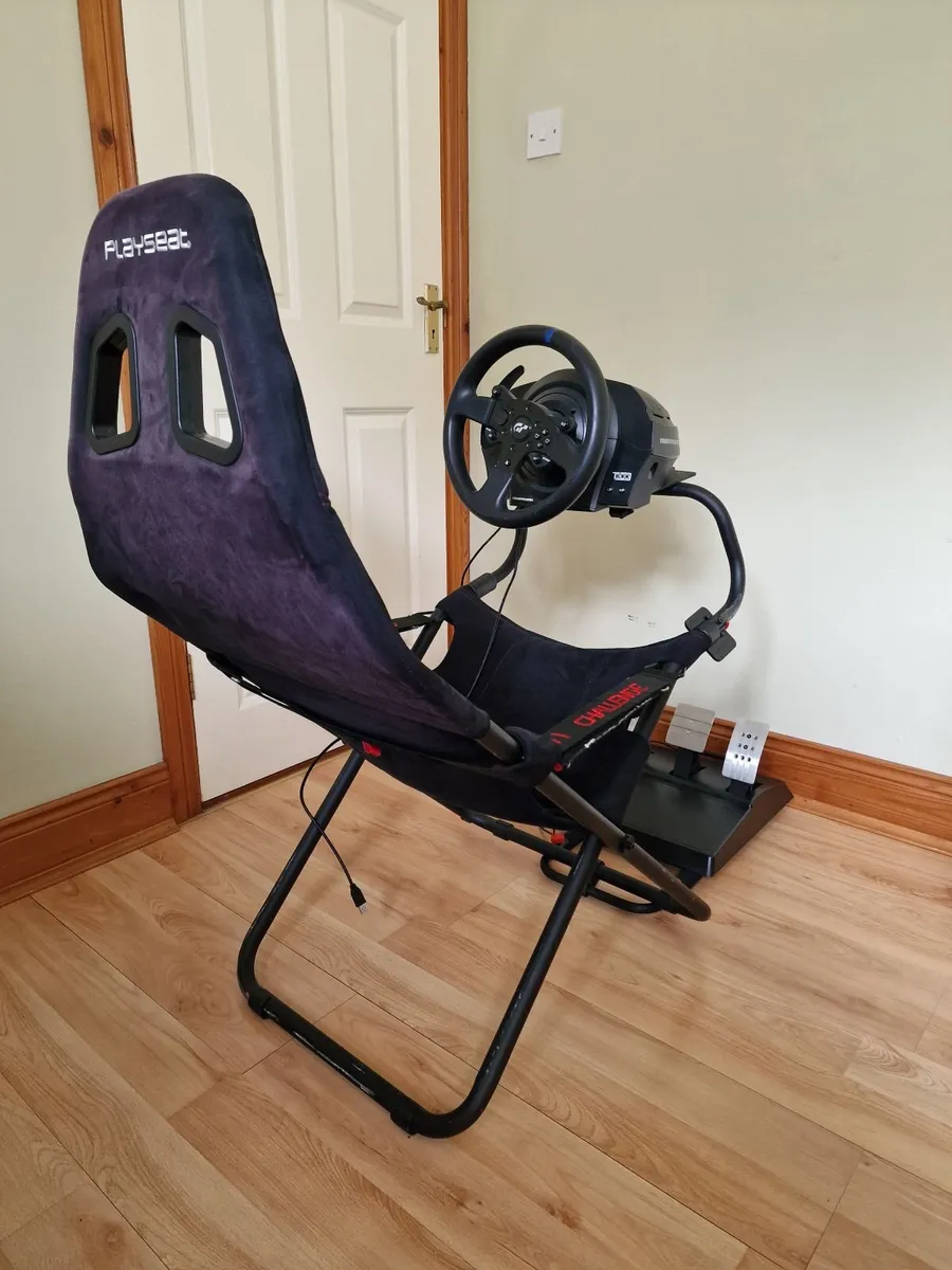 Ready Sim Racing Setup T300RS + Playseat - Image 4