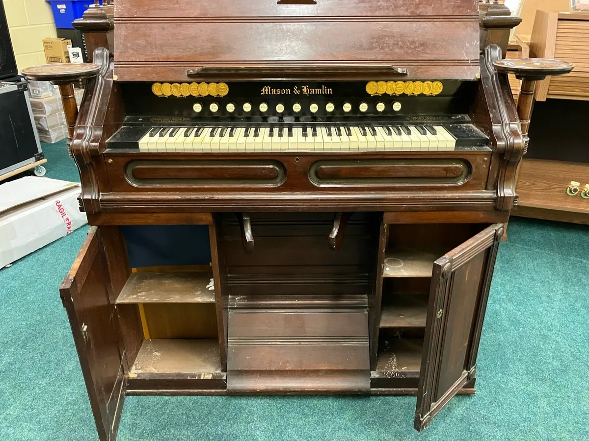 Antique Pump Reed Organ - Image 2