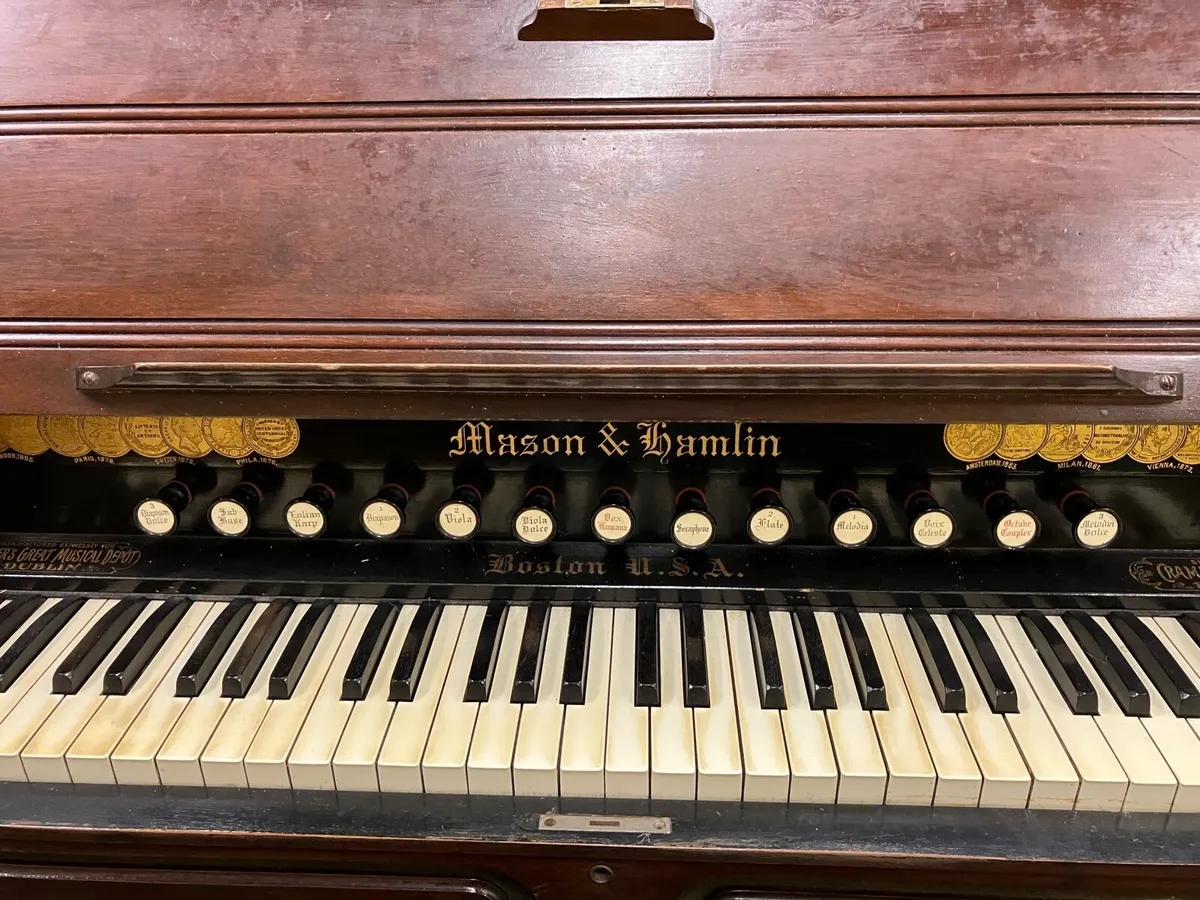 Antique Pump Reed Organ - Image 3