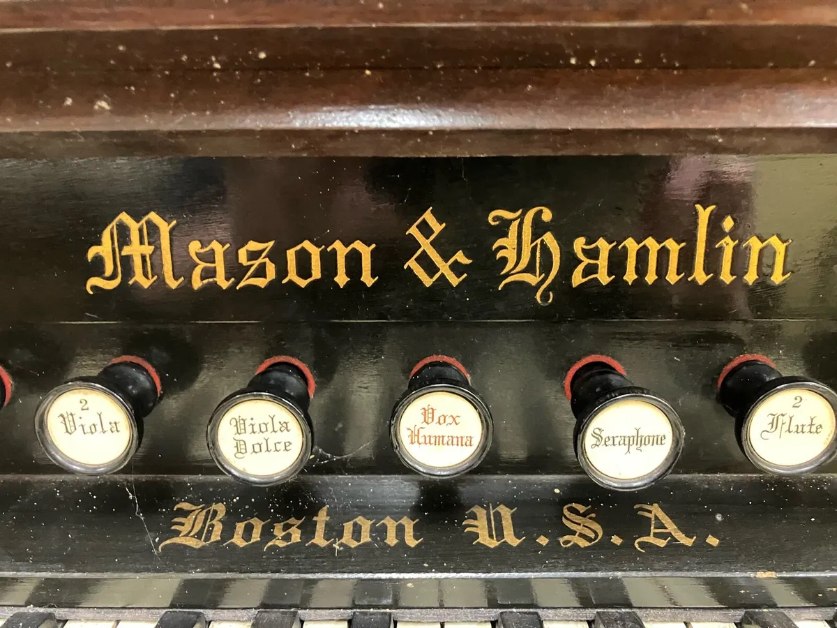 Antique Pump Reed Organ - Image 4