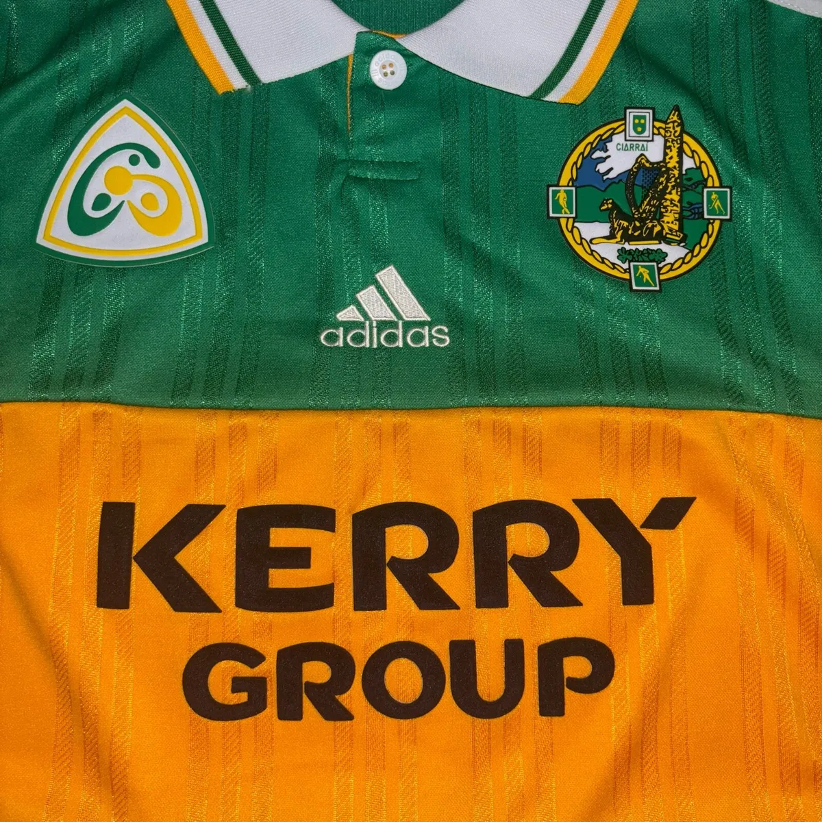 Adidas Kerry 1998 GAA Gaelic Jersey Football - Image 1