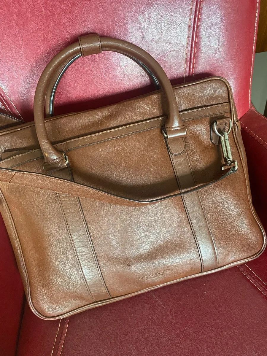 ‘Tiger of Sweden’ Quality Leather Briefcase - Image 1