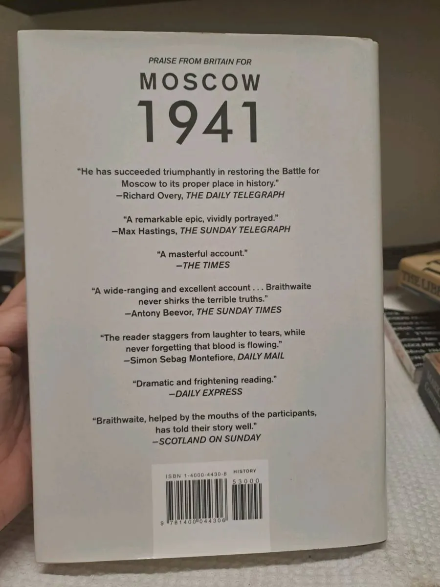 1st ed Moscow 1941 Rodric Braithwaite - Image 2