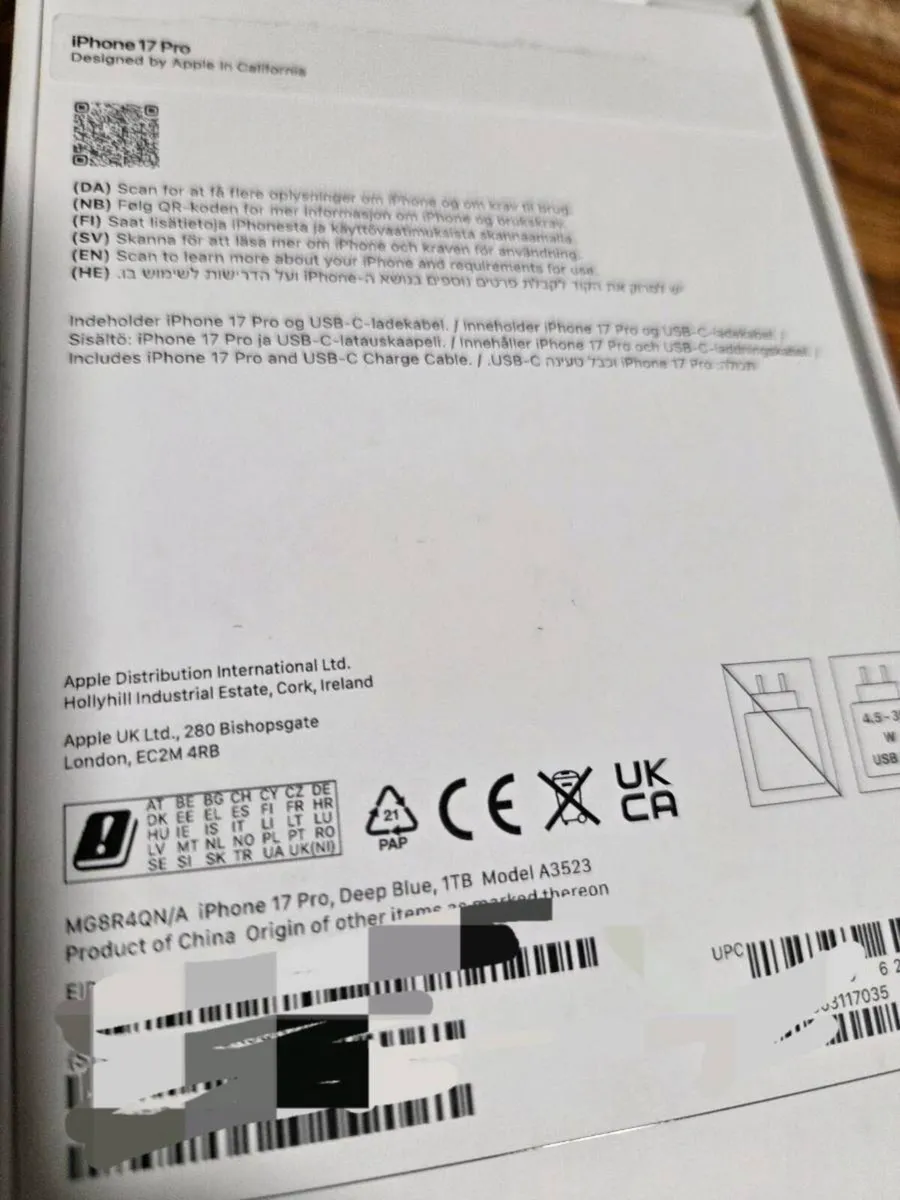 IPhone 17 pro 1 TB NEW - Image 3