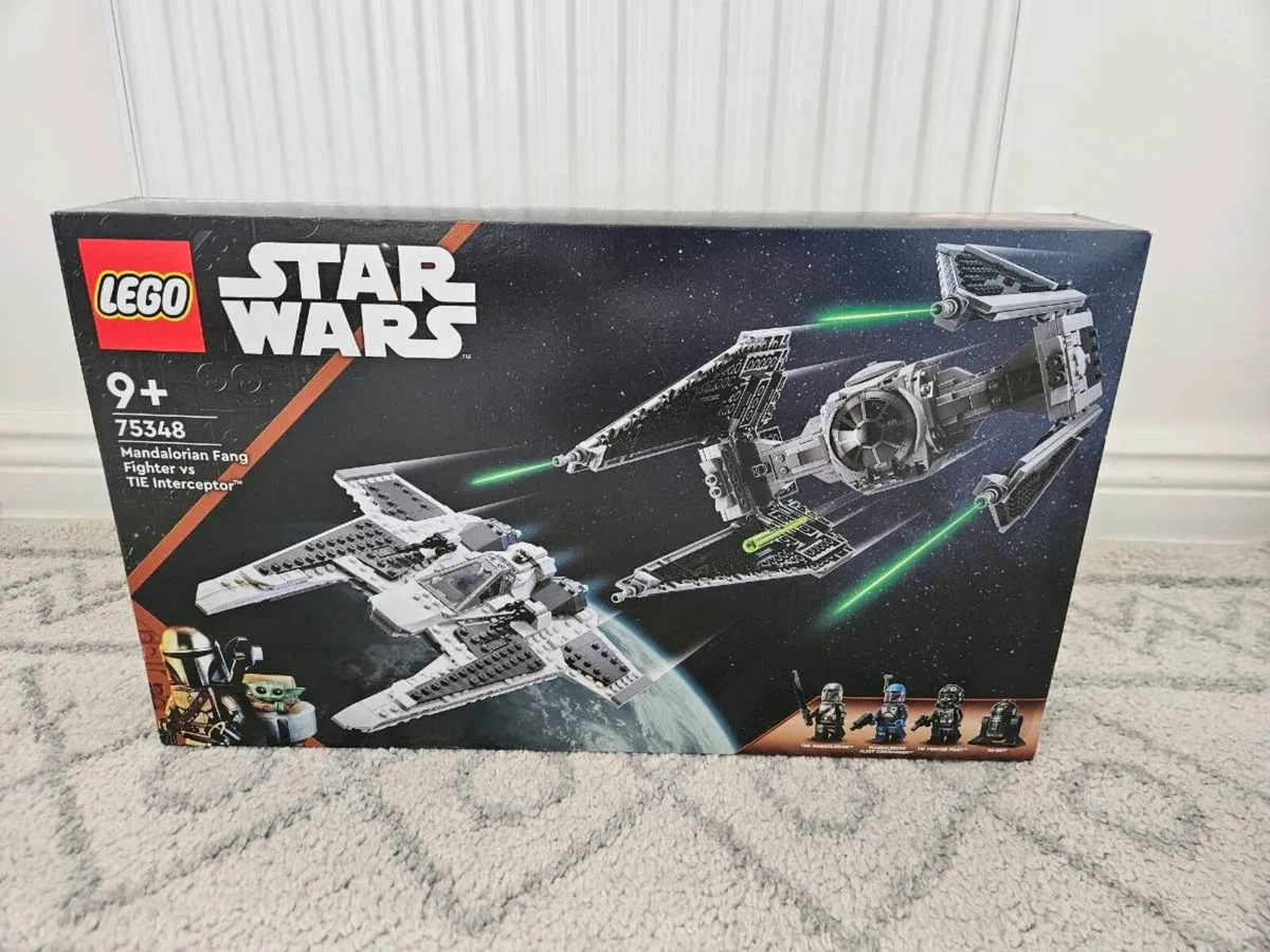 Lego Star Wars 75348-Mando fang Fighter Vs Tie - Image 1
