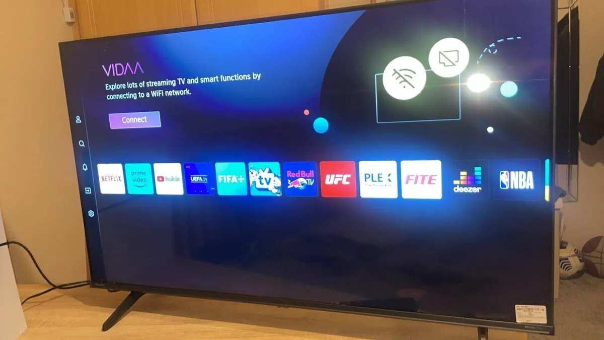 hisense 43 inch A6 4k LED smart Tv - Image 1