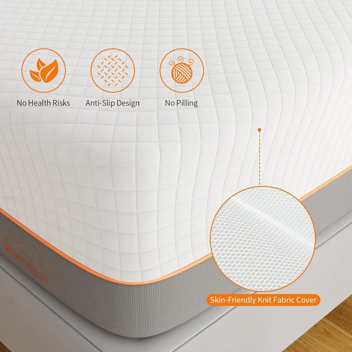 Memory Foam Mattress 4FT6 Double Medium Firm Soft - Image 4