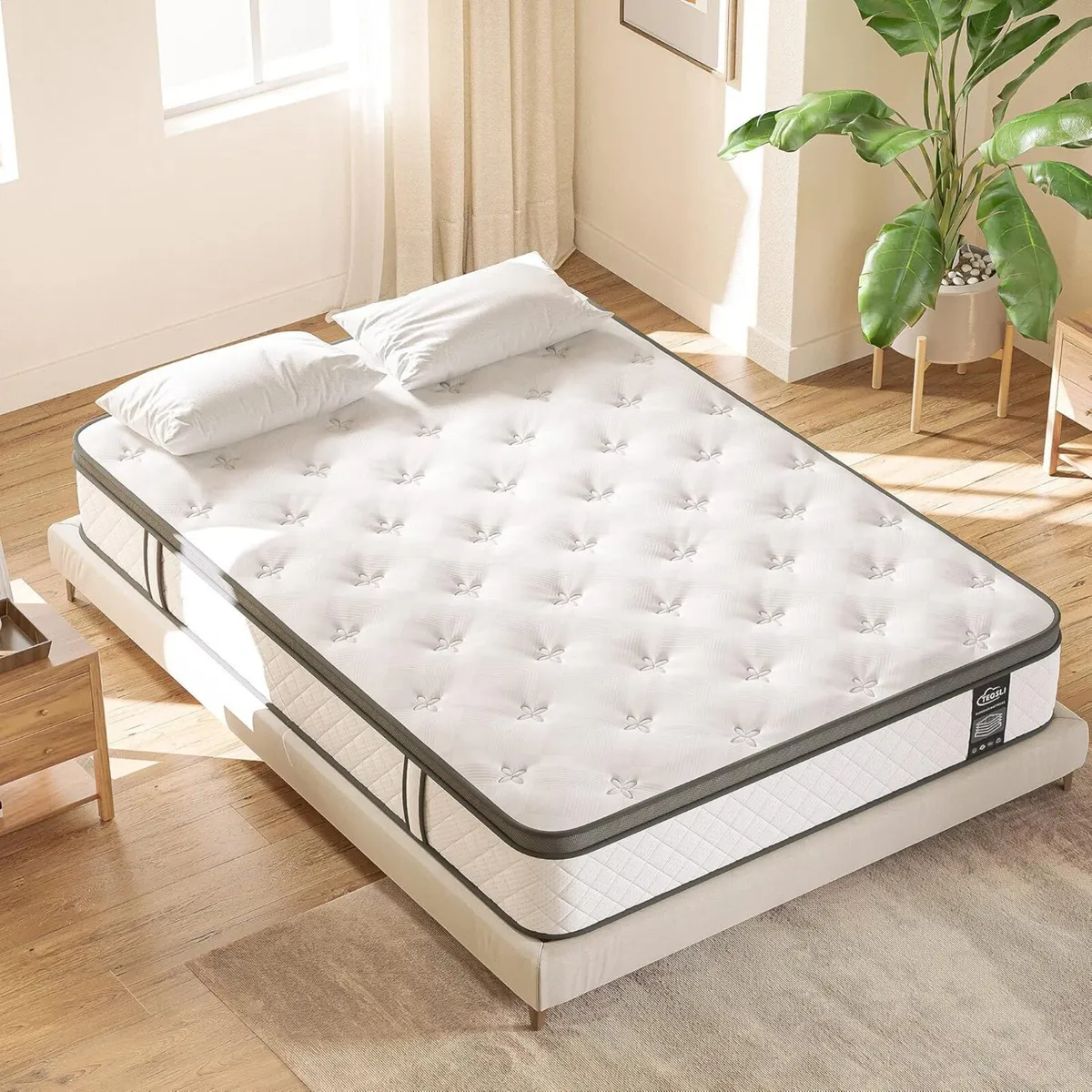 4FT6 Double Mattress 10 Inch Gel Memory Foam - Image 2