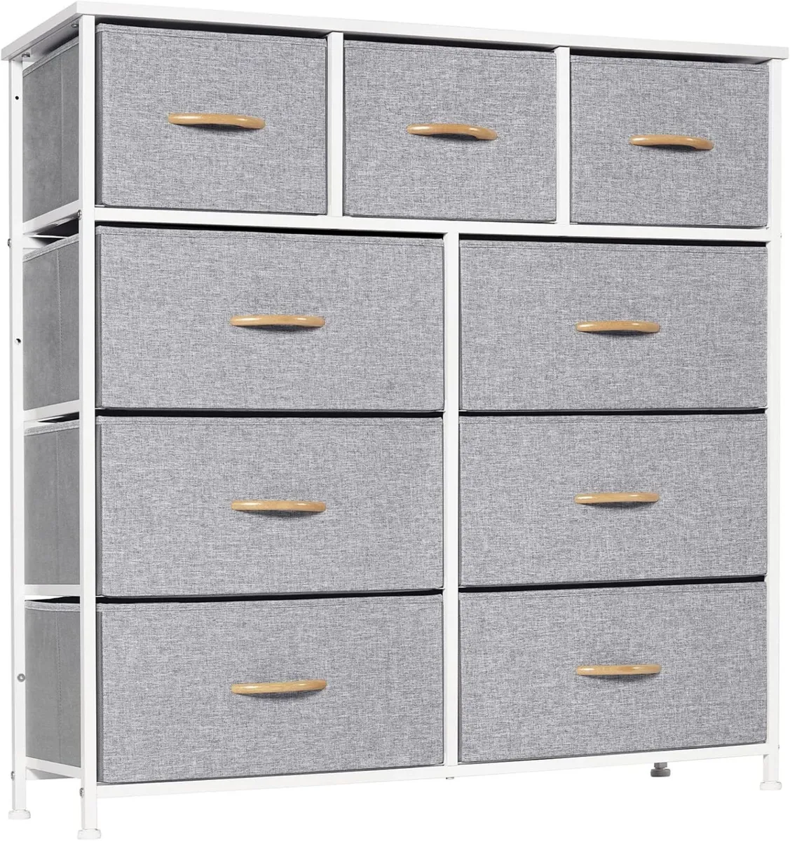 Chest of Drawer Bedroom 9 Drawers Dresser with - Image 1