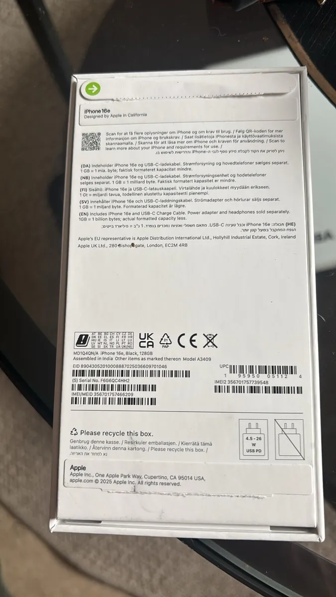 iPhone 16e for sale brand new - Image 4