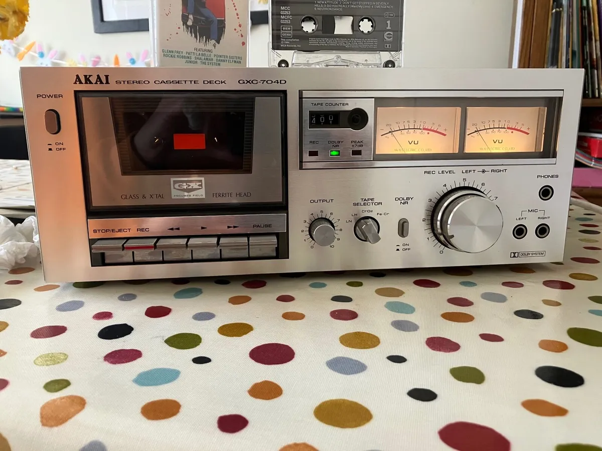 AKAI Cassette Player GXC-704D Mint++ Vintage - Image 1