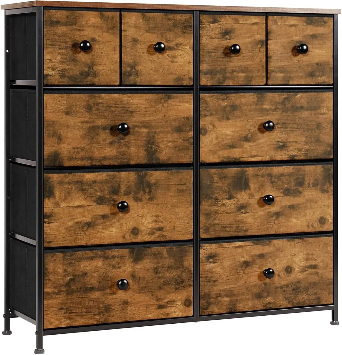 Chest of Drawers Bedroom Furniture with 10 Large - Image 1