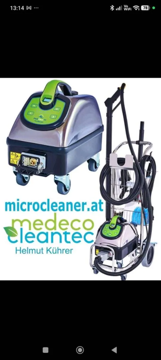 Steam cleaning machine - Image 1