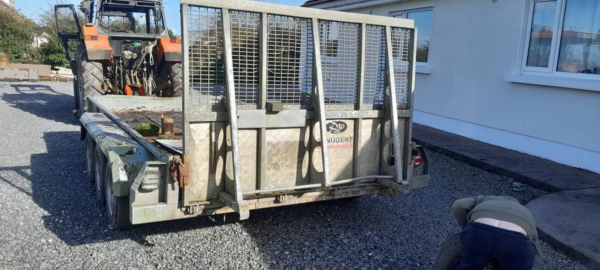 Nugent 3 Axle Plant Trailer 14x8 - Image 4