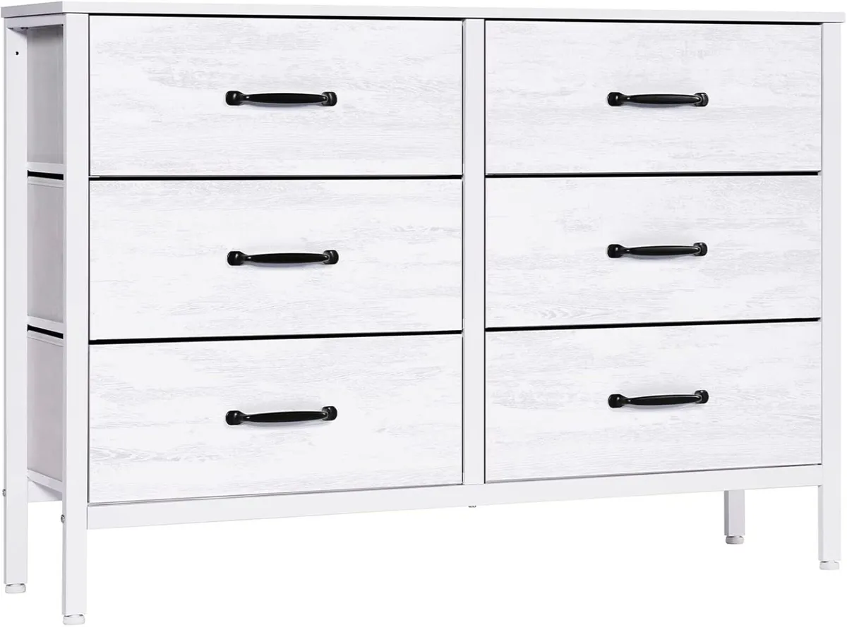 Chest of Drawers Bedroom TV Stand Cabinet with - Image 1