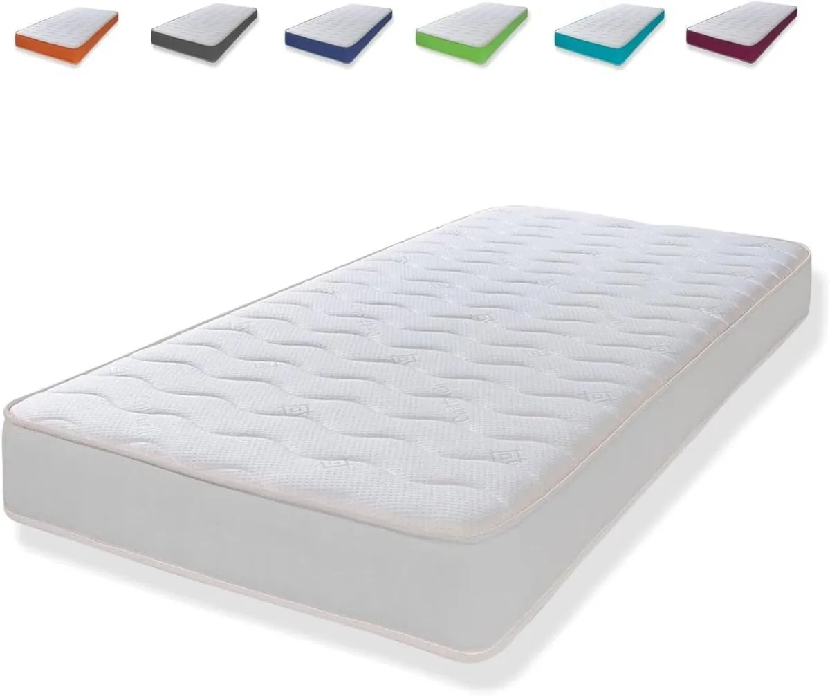 Cooltouch Colours White Small Double Mattress - - Image 1