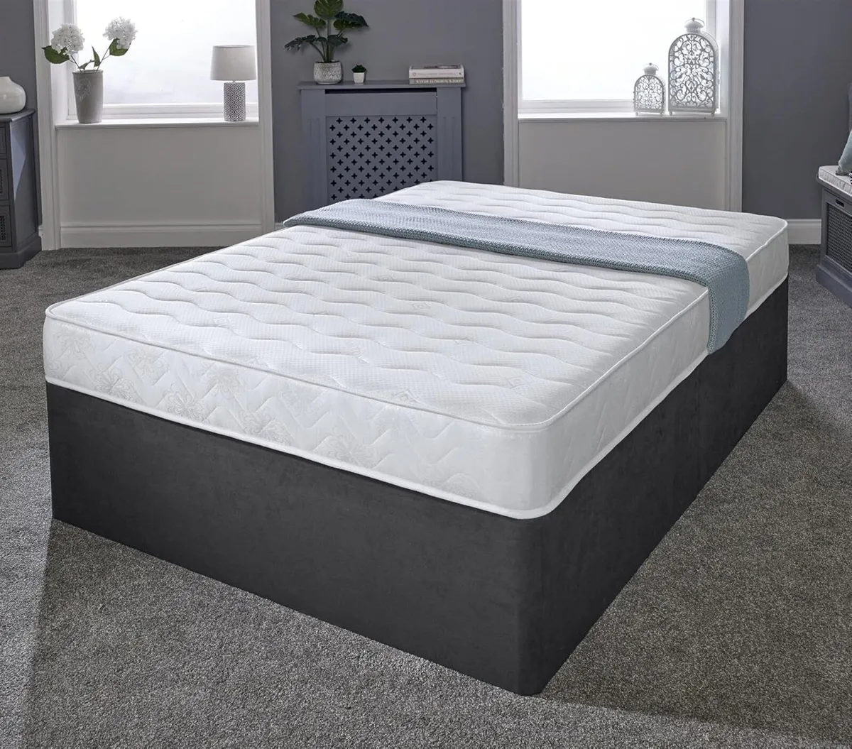 Cooltouch Colours White Small Double Mattress - - Image 2