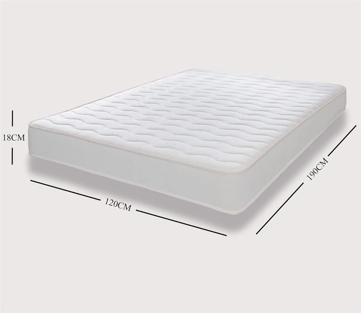 Cooltouch Colours White Small Double Mattress - - Image 3