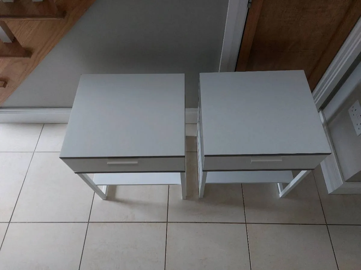 Pair of IKEA Trysil Bedside Tables - Image 2