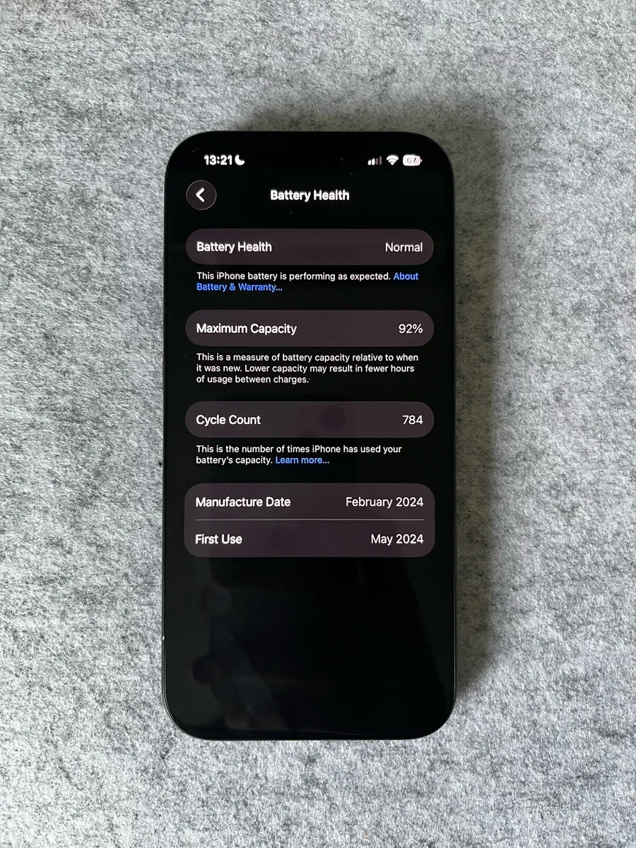 iPhone 15 Pro (128GB) - Blue Titanium - Image 3