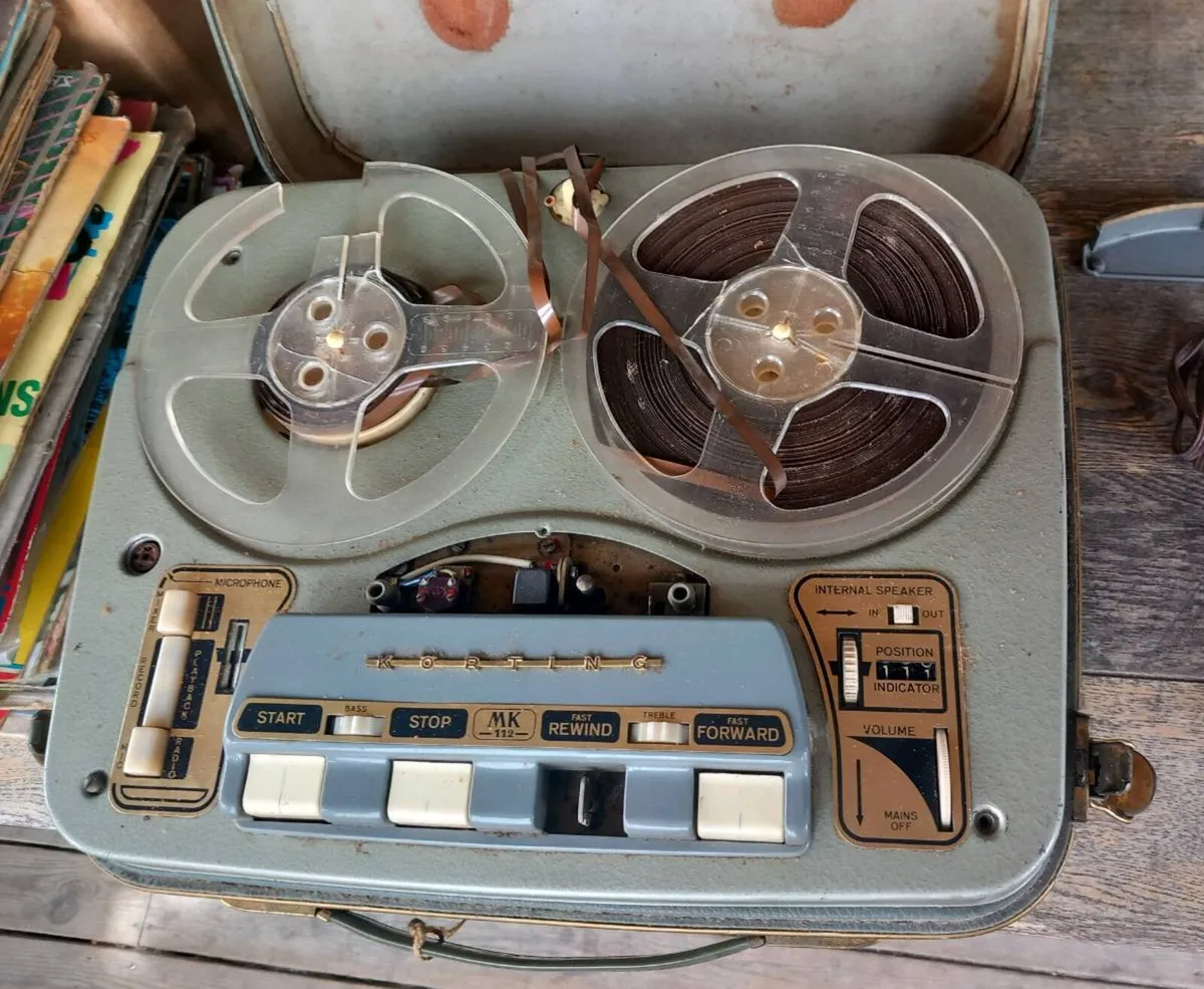 60s Korting reel to reel recorder, untested, D18 - Image 1