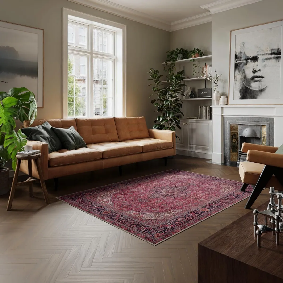 Machine Washable Rug 152x213cm 75% Recycled - Image 2