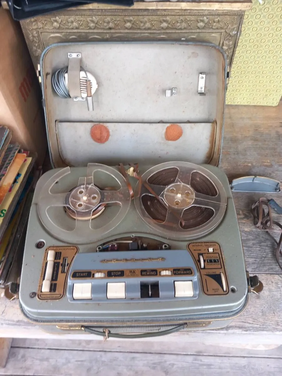 60s Korting reel to reel recorder, untested, D18 - Image 3