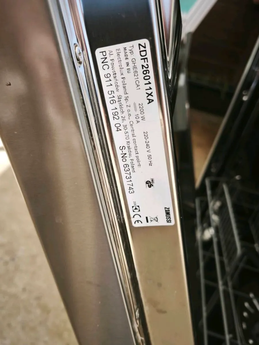 Dishwasher Zanussi - Image 2