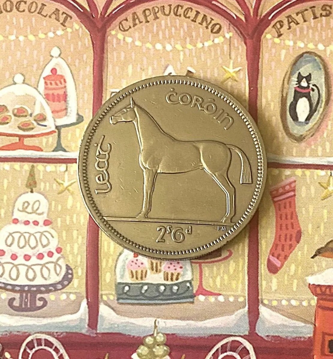 Éire, 1961. Half Crown  - Free Post - Image 1